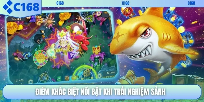 Điểm khác biệt nổi bật khi trải nghiệm sảnh